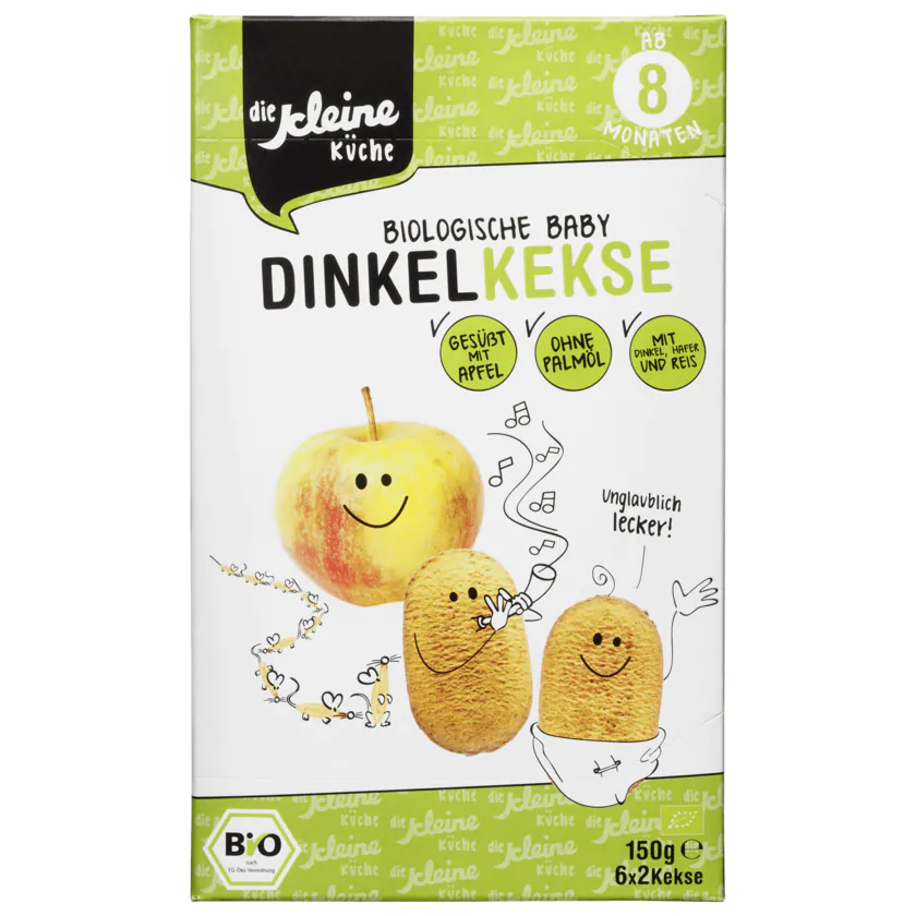 Die kleine Küche Dinkel Kekse 150g - 8718734492689