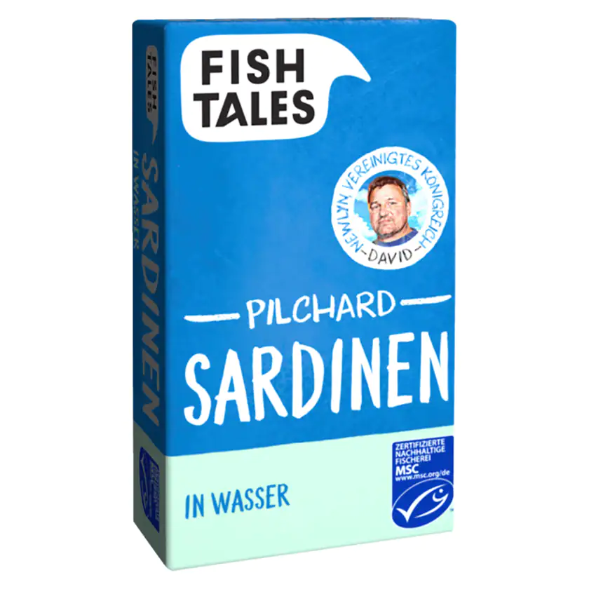 Fish Tales MSC Sardinen in Wasser 85g - 8718836901812