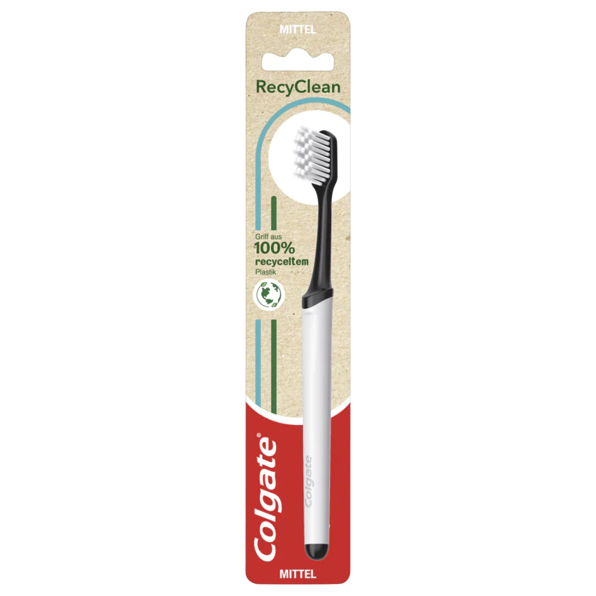 Colgate Zahnbürste RecyClean Mittel - 8718951379466