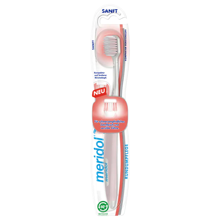 Meridol Zahnbürste Rundumpflege Sanft - 8718951465565
