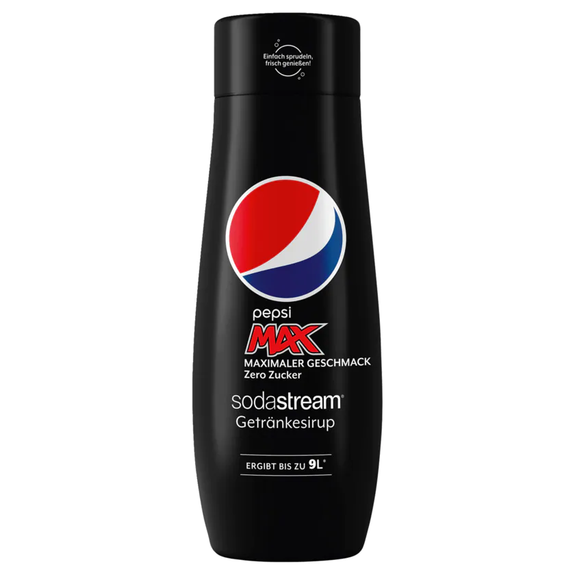 SodaStream Getränkesirup Pepsi Max Zero Zucker 440ml - 8719128117249