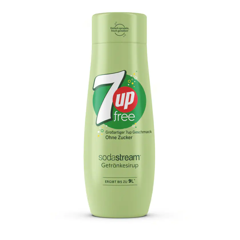 Sodastream Getränkesirup 7up free ohne Zucker 440ml - 8719128117294