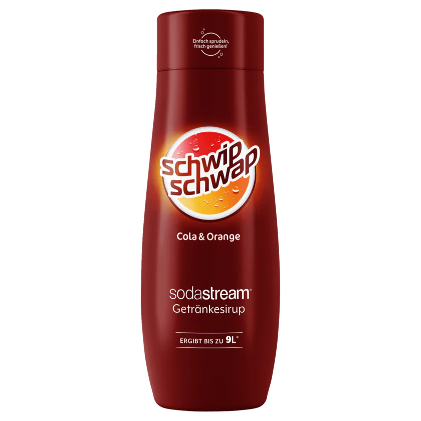 SodaStream Getränkesirup Schwip Schwap Cola & Orange 440ml - 8719128117331