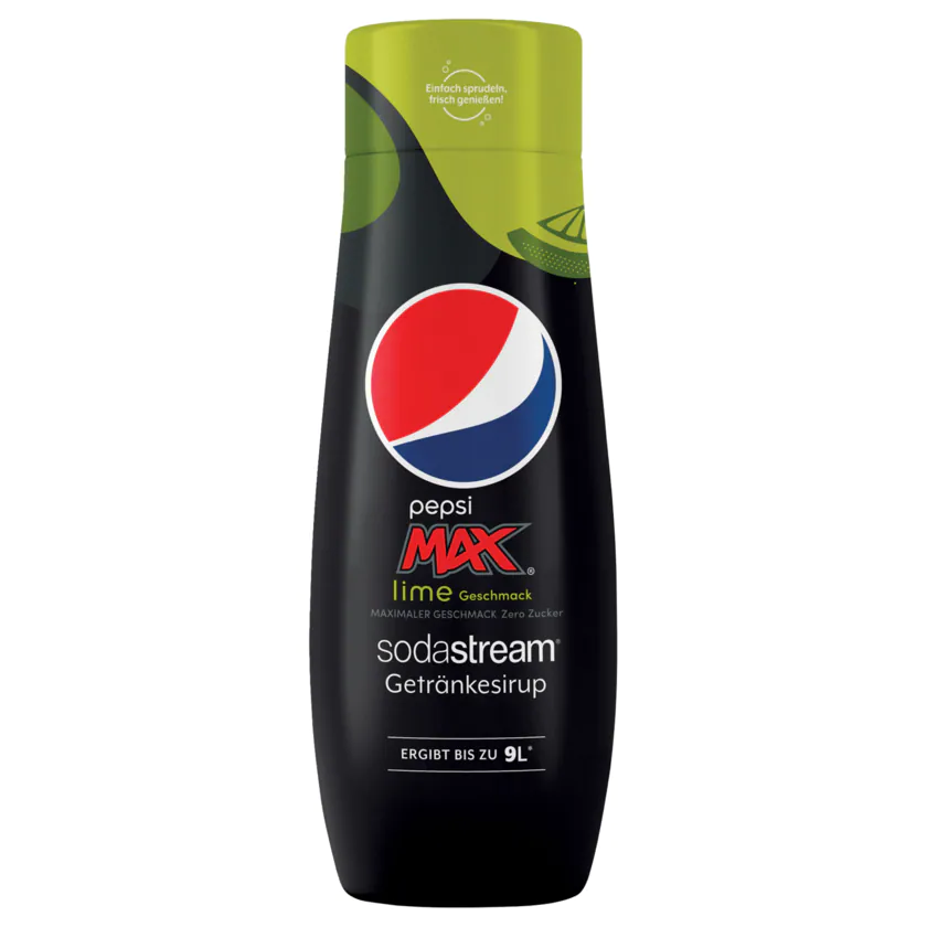 SodaStream Getränkesirup Pepsi Max Lime Geschmack 440ml - 8719128117812