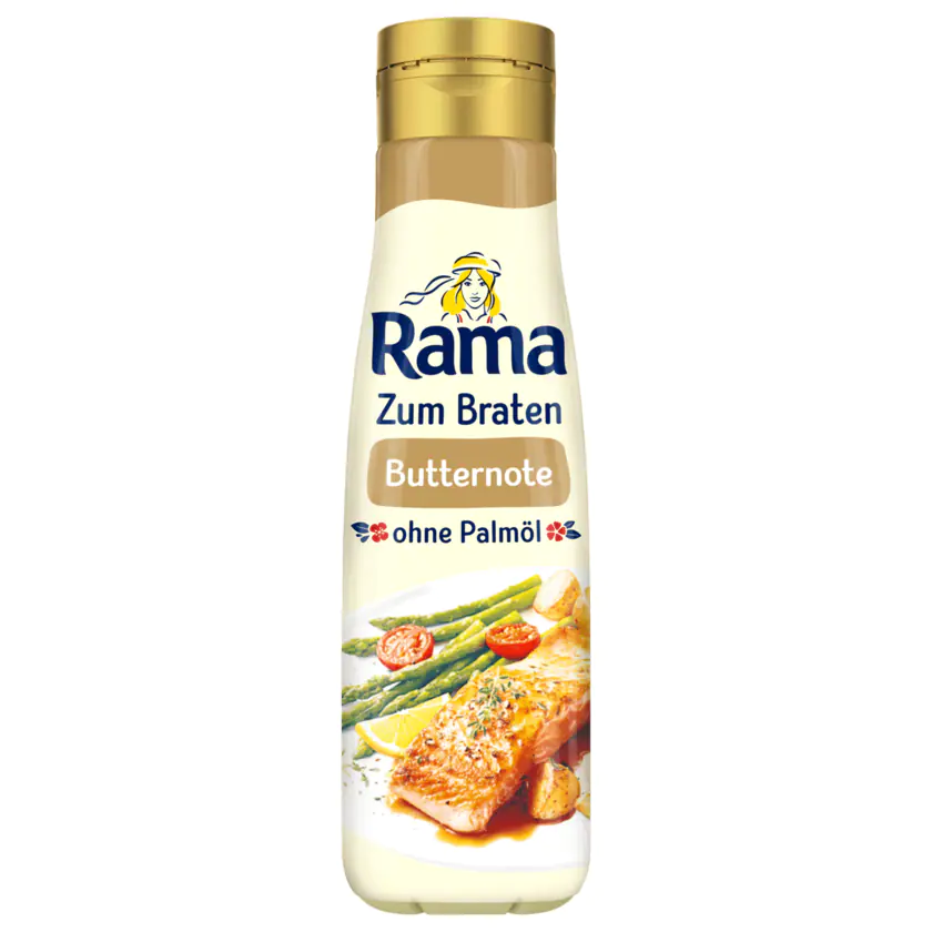 Rama Pflanzencreme Zum Braten Butternote 500ml - 8719200069305