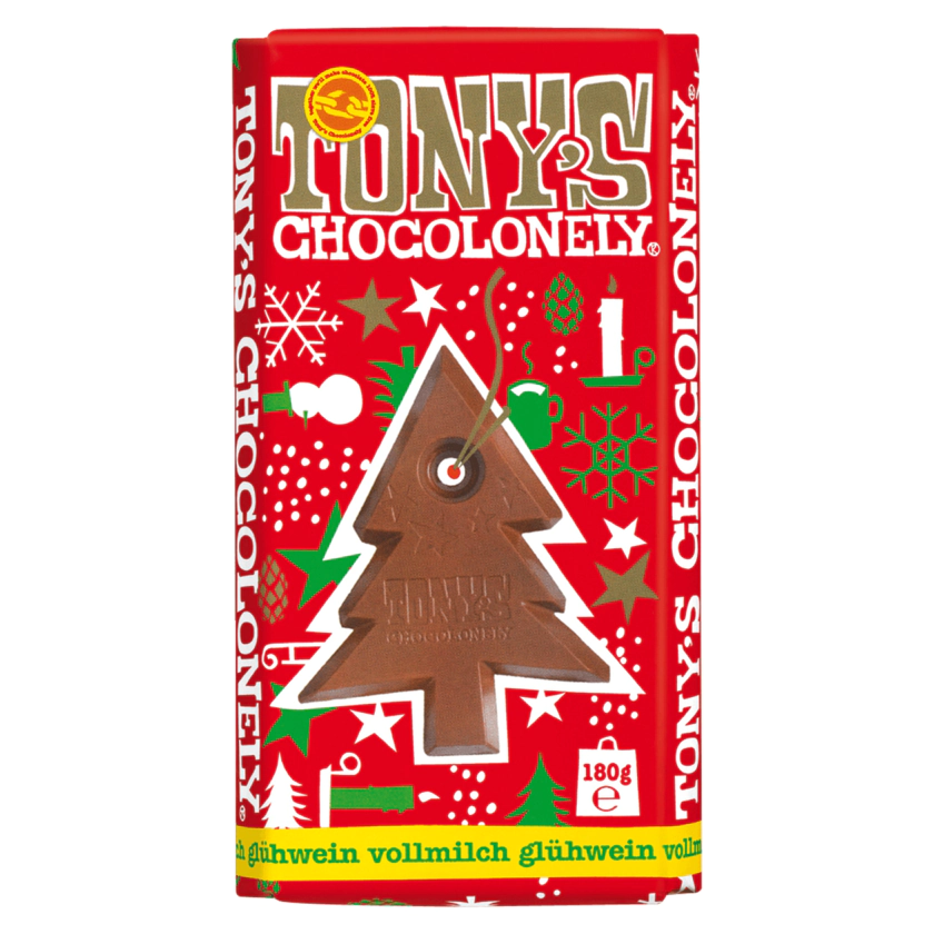 Tony's Chocolonely Vollmilchschokolade Glühwein 180g - 8719956490521