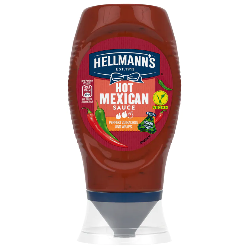 Hellmann's Hot Mexican Sauce 250ml - 8720182297778