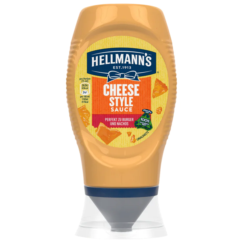 Hellmann's Cheese Style Sauce 250ml - 8720182301734