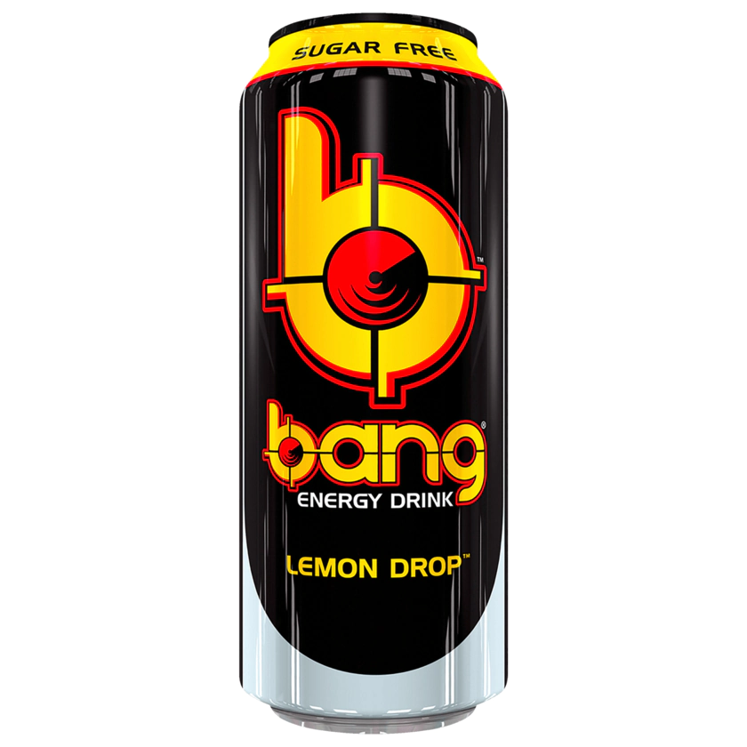 Bang Energy Drink Lemon Drop sugar free 0,5l - 8720211190063