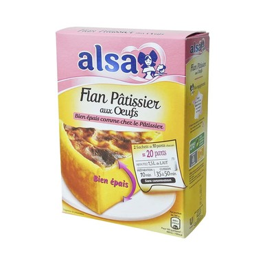 Alsa French Flan Mix with Eggs - 8722700065302