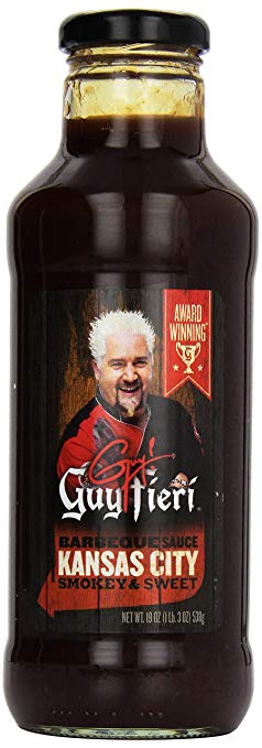 GUY FIERI: Sauce BBQ Kansas City, 19 oz - 00876045004026