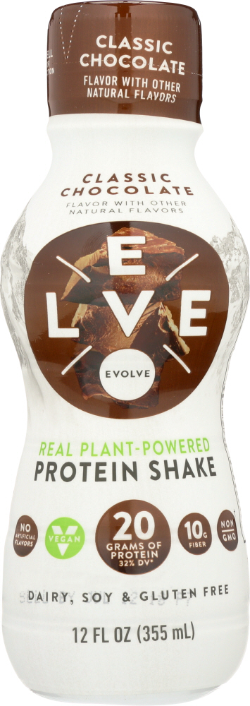Classic Chocolate Real Plant-Powered Protein Shake - 876063001762