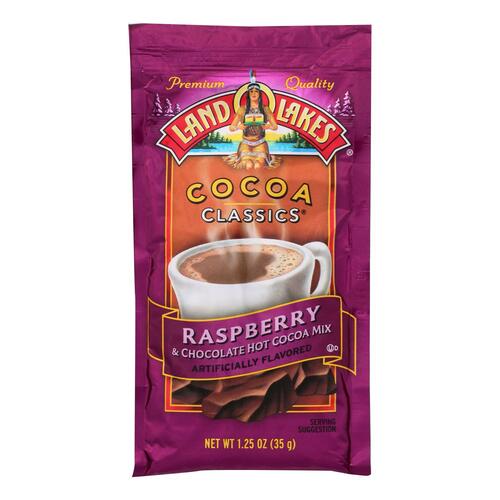 LAND O LAKES: Raspberry and Chocolate Cocoa Mix, 1.25 oz - 0878326000048