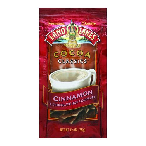Land O Lakes Cocoa Classic Mix - Cinnamon And Chocolate - 1.25 Oz - Case Of 12 - 878326000086