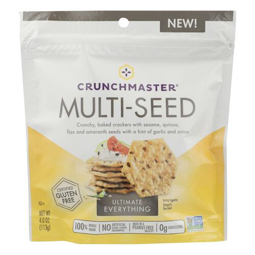 Ultimate Everything Multi-Seed Crunchy, Baked Crackers With Sesame, Quinoa, Flax And Amaranth Seeds With A Hint Of Garlic And Onion, Ultimate Everything - 879890002018