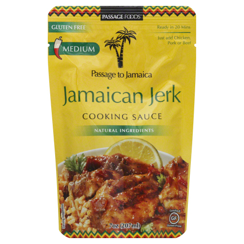 PASSAGE FOODS: Sauce Cooking Jerk Jamaican, 7 oz - 0879924003189