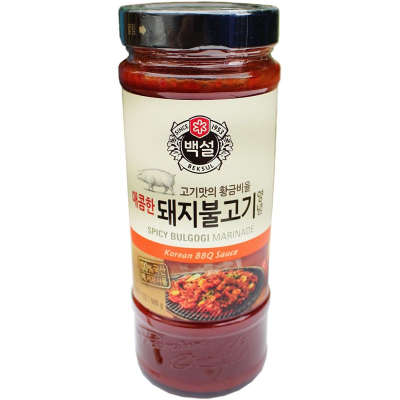 CJ BBQ Sauce For Pork Spicy - 8801007176376