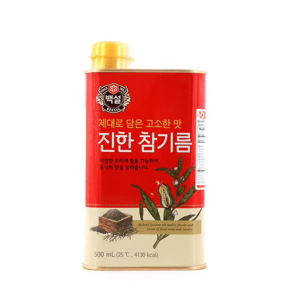 Beksul Sesame Oil - L (백설 고소한참기름) - 8801007440750