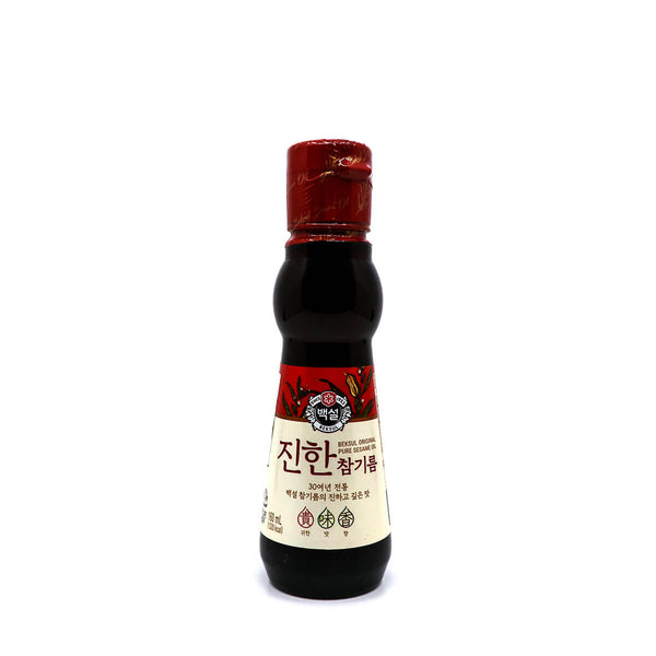 Snow White Dark Sesame Oil 160ML - 8801007441368