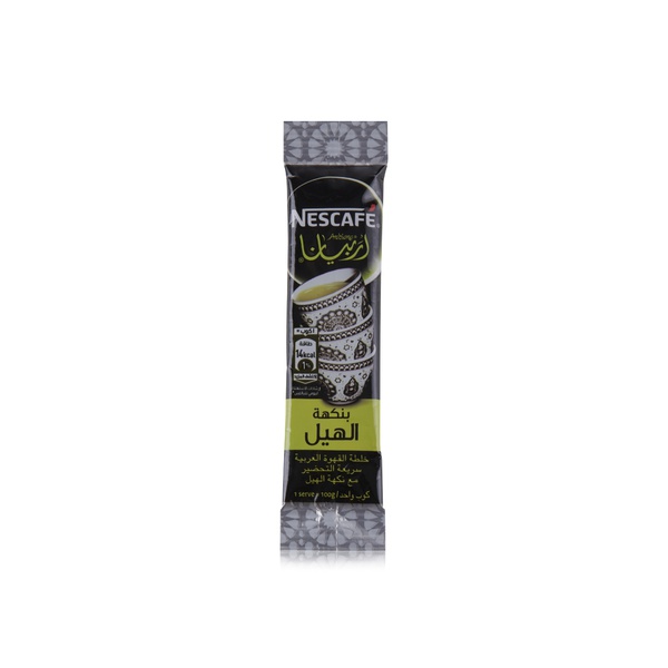Nescafé instant arabiana coffee with cardamom 3g - Waitrose UAE & Partners - 8801055707218