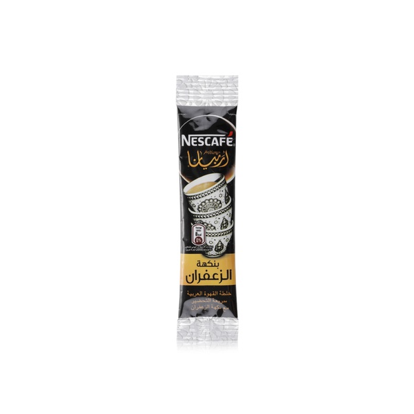 Nescafé instant arabiana coffee with saffron 3g - Waitrose UAE & Partners - 8801055707898