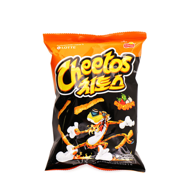 Lotte Cheetos Snack - Spicy 88G - 8801062380015