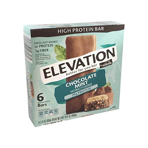 Millville Elevation Advanced High Protein Chocolate Mint Endulgent Bars - 6 ct. - 880195419739