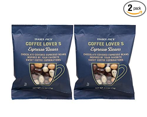  Trader Joe's Coffee Lover's Chocolate-Covered Assorted Espresso Beans - 880301840693