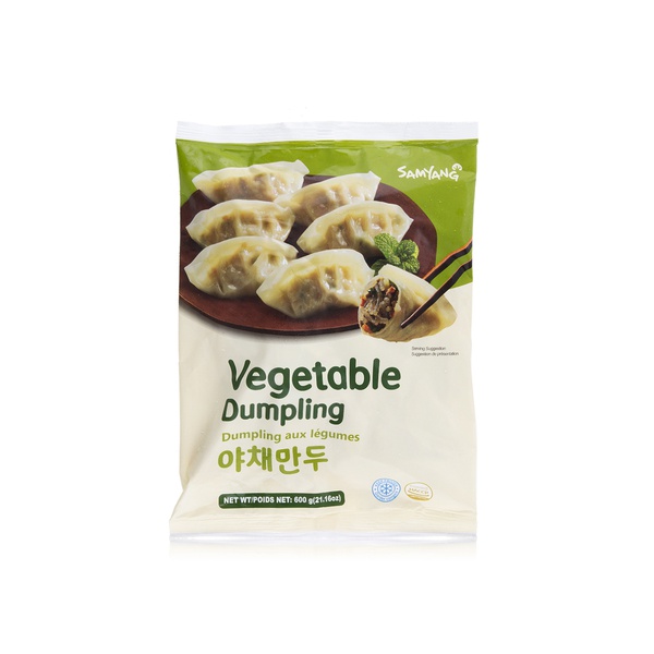Samyang vegetable gyoza dumplings 600g - Waitrose UAE & Partners - 8804127010278