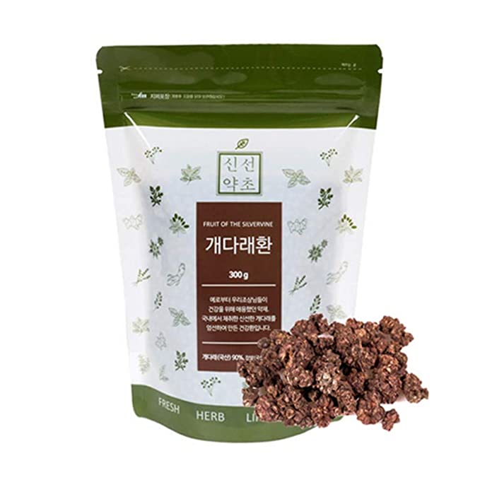  K-Herb Korean Fruit of the Silvervine Granule | 300g | 1 Pack, Korean Traditional Herb, 100% Natural Fresh Easy to Take, 개다래환  - 880895522906