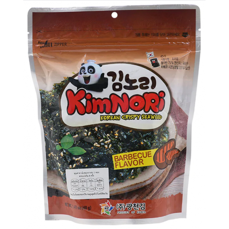 Korean crispy seaweed (barbecue flavor) - 8809275380679