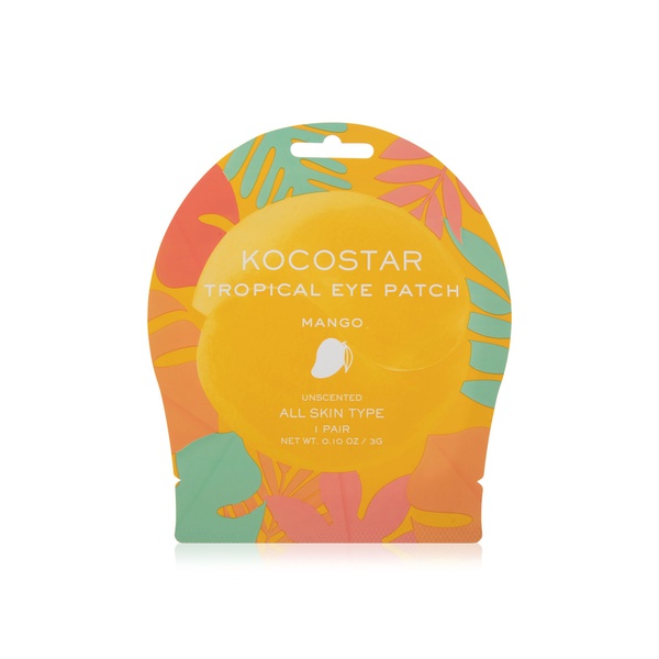 Kocostar tropical eye patch mango 30 pairs - Waitrose UAE & Partners - 8809328322809