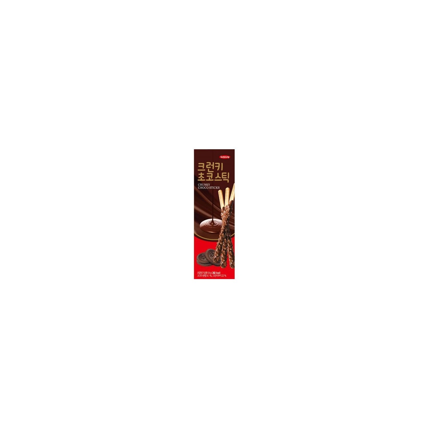 Sunyoung 54g Chunky Choco sticks - 8809399460189