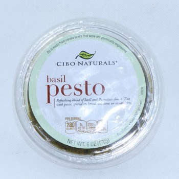 Cibo naturals, basil pesto - 0881024300839