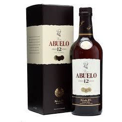 ABUELO ANEJO RUM 12 YRS 750ML - 8829112035