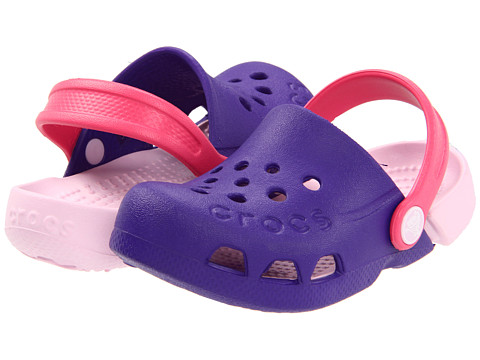 Crocs Electro Clog (Toddler/Little Kid),Ultraviolet/Bubblegum,3 M US Little Kid/ 5 M US Women's - 883503583573