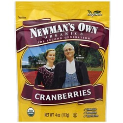 Newmans Own Organics Cranberries - 884284042204