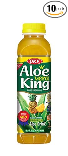 Okf, Aloe Vera King, Aloe Vera Drink, Pineapple - 884394000293