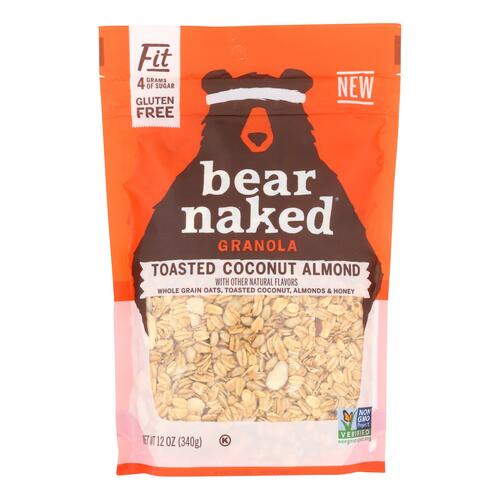 Bear Naked - Granola - Toasted Coconut Almond - Case Of 6 - 12 Oz. - 00884623102408