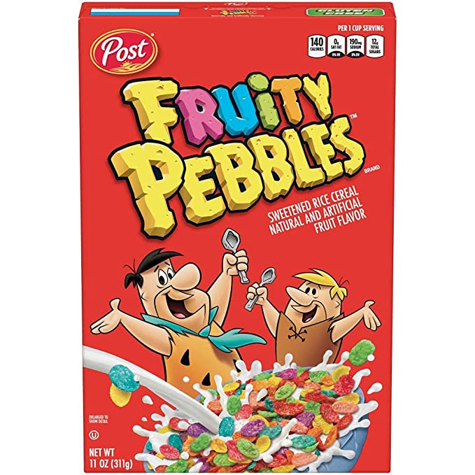  Pebbles, Post Fruity Cereal 11 Ounce - 884912129710