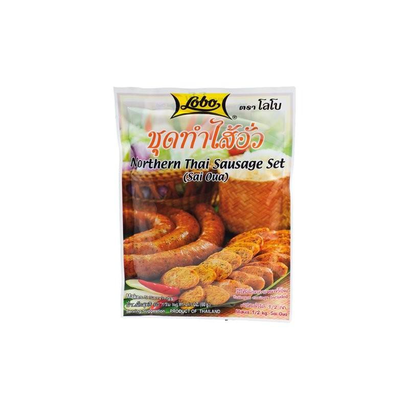 Lobo Northern Thai Sausage Set (Sai Oua) 60g - 8850030003234