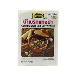 Red Curry Paste Country Style - Lobo - 8850030116262
