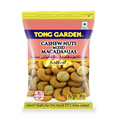 Cashew nuts mixed macadamias salted Tong garden - 8850291102721