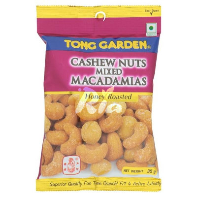 Cashew nuts mixed macadamias honey roasted Tong garden - 8850291102738
