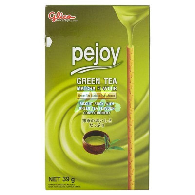 Glico Pejoy Green Tea Matcha Flavour Biscuit Stick - 8851019500171