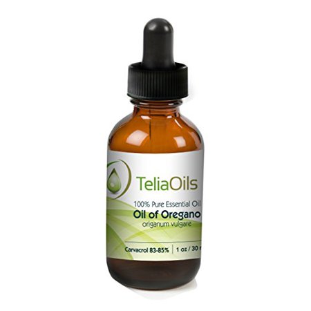 1oz Oil of Oregano, Super Strenght 83-85% Carvacol, Pharmaceutical Grade. Wild Oregano From Greek Mountains - 885144250043