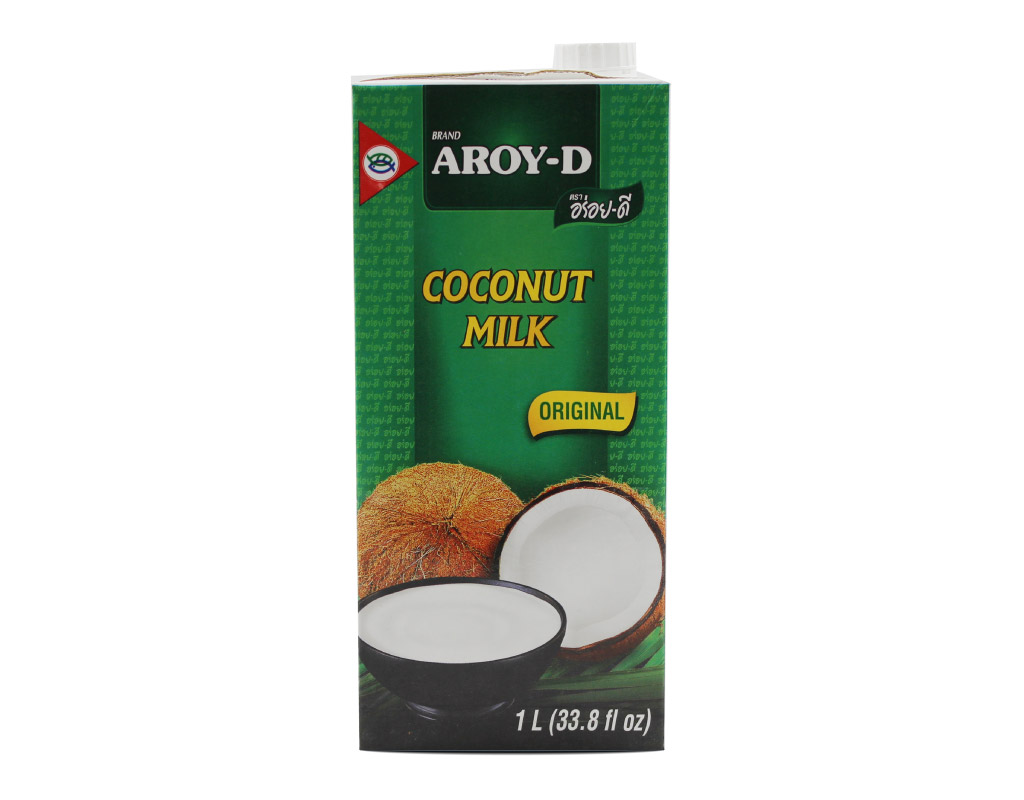 Aroy-D Original Coconut Milk 1l Carton of Coconut Milk - 8851613101392