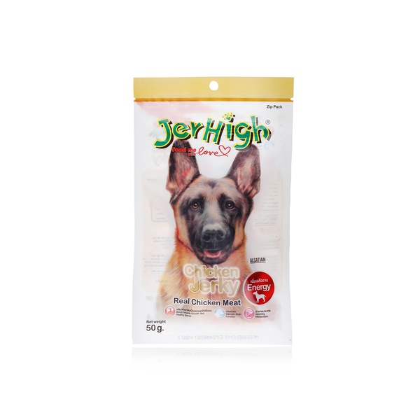 Jerhigh dog chicken jerky 50g - Waitrose UAE & Partners - 8851759911619