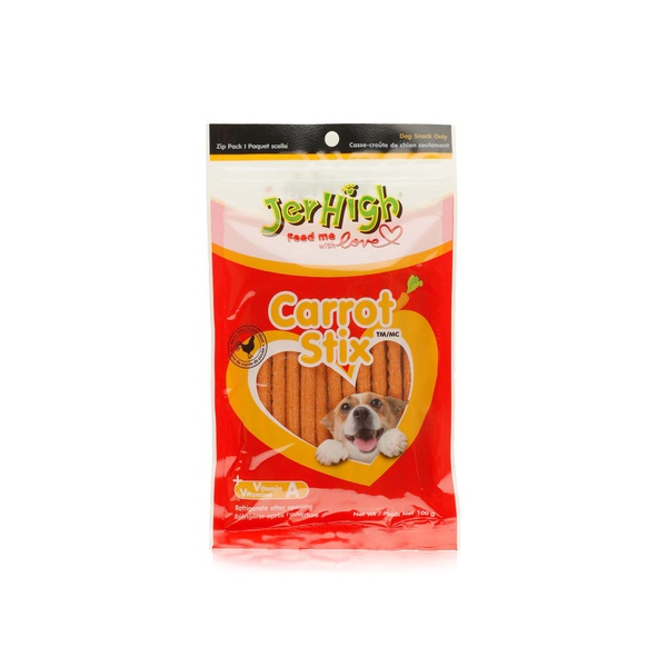 Jerhigh carrot stix for dogs 100g - Waitrose UAE & Partners - 8851759931013