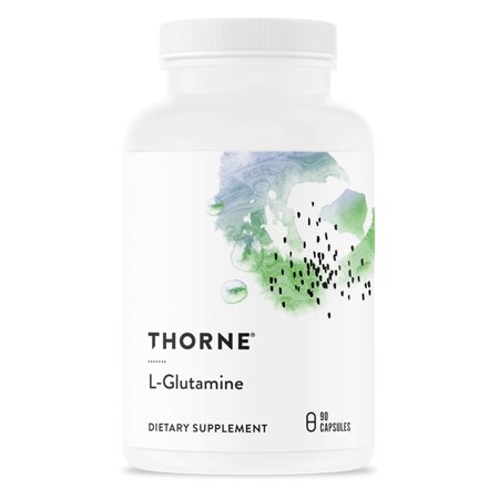 Thorne Research - L-Glutamine - Amino Acid Supplement for GI Health and Immune Function - 90 Capsules - 885257543070